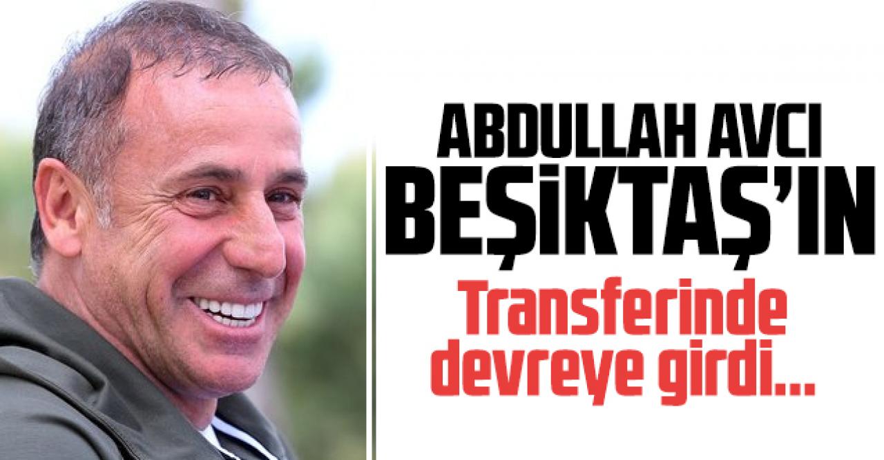 Trabzonspor Teknik Direktörü Abdullah Avcı, Beşiktaş'ın istediği oyuncu için devrede!