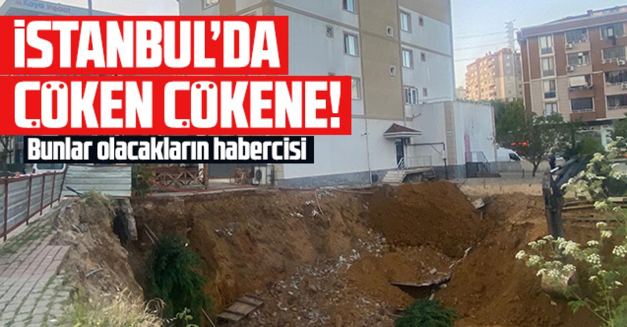 Çöken çökene! Tüm bunlar büyük depremde yaşanacakların habercisi...