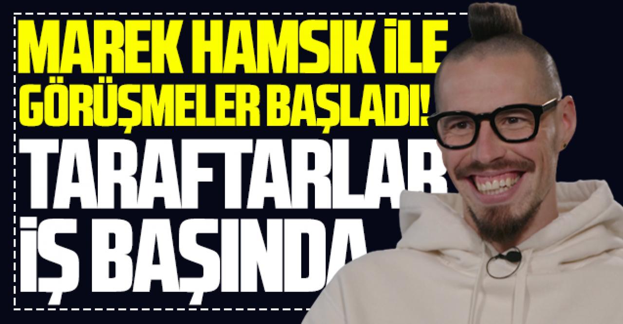 Trabzonspor Marek Hamsik ile görüşmelere başladı! Taraftar yine iş başında...