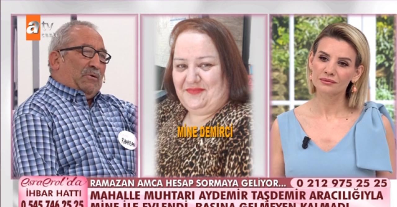 Esra Erol'da Çorlu'da Ramazan Aslan Mine Demirci ile tanıtştı başına gelmeyen kalmadı! Aydemir Taşdemir ne yaptı?