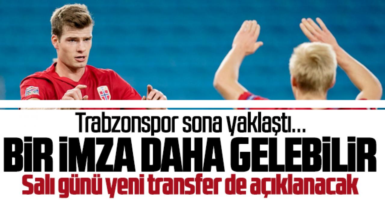 Trabzonspor transferde sona yaklaştı! Bir imza daha gelebilir... Salı günü bir transfer daha açıklanacak