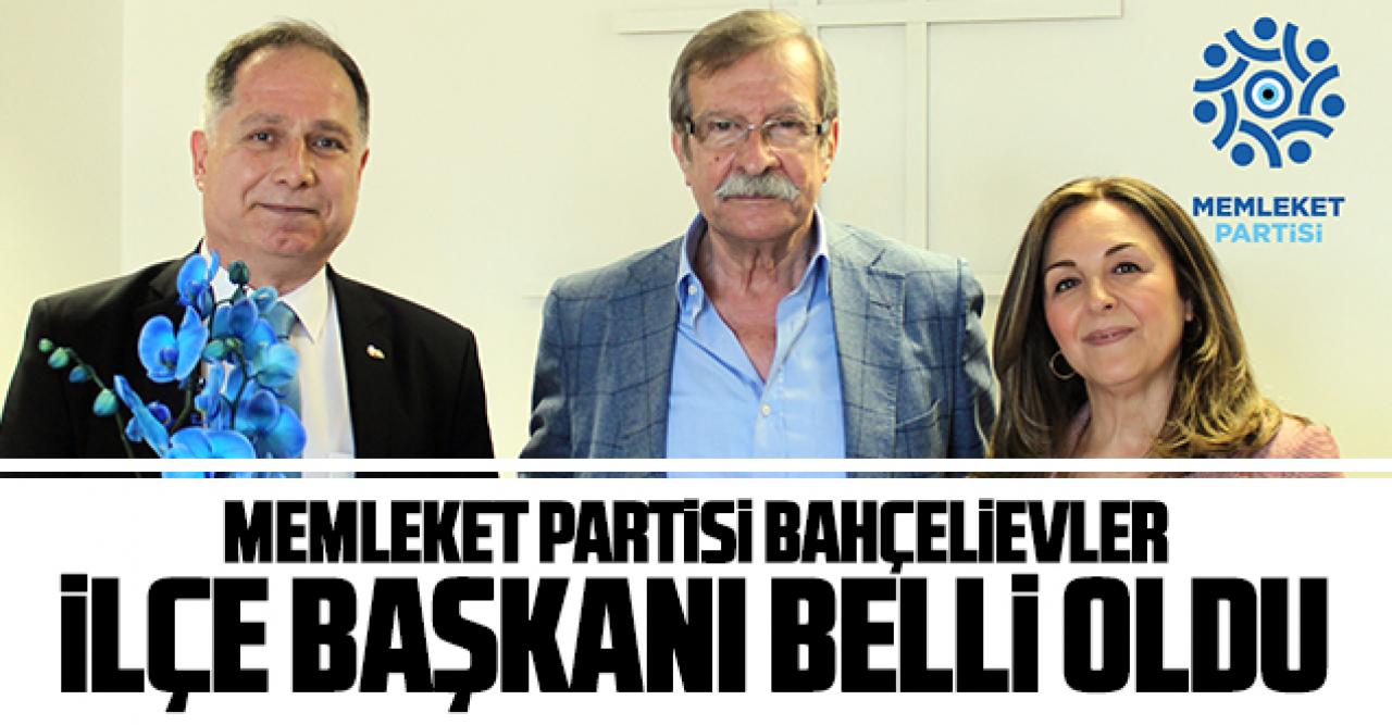 Memleket Partisi Bahçelievler İlçe Başkanlığı'na Eşref Eker atandı