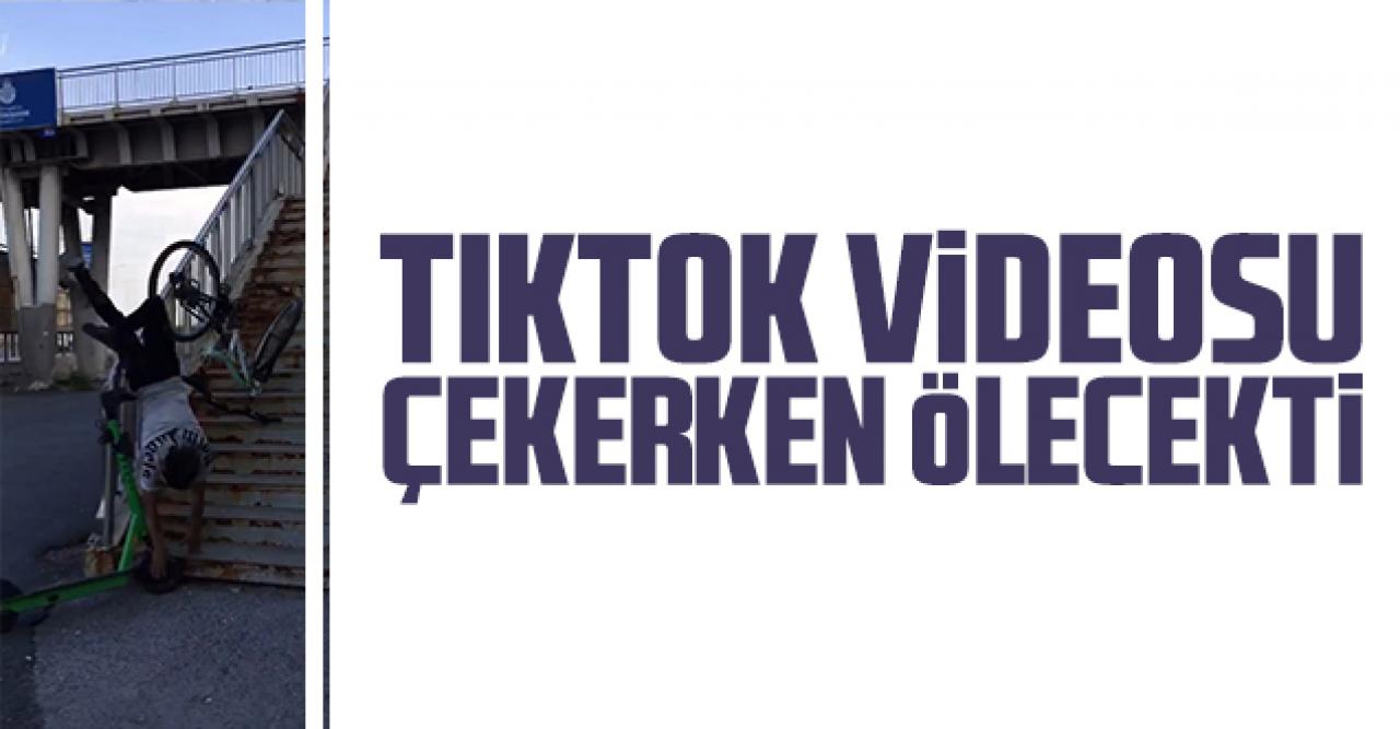 TikTok videosu çekerken ölecekti