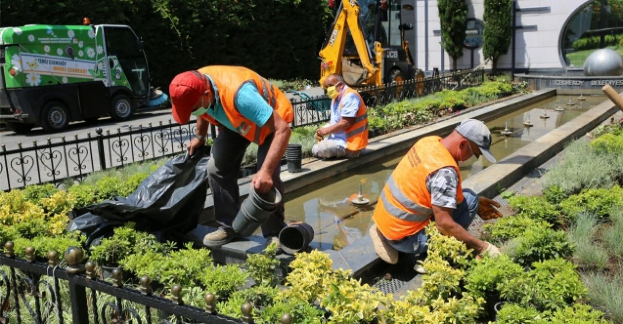 Çekmeköy yaza hazırlık yapıyor