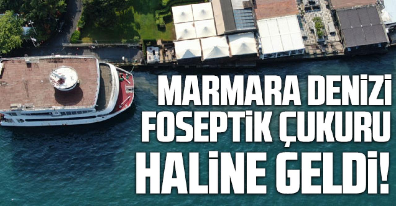 Marmara Denizi foseptik çukuru haline geldi!