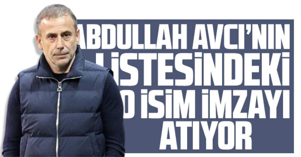 Trabzonspor'da bir transfer daha... Abdullah Avcı'nın istediği o isim imzalayacak