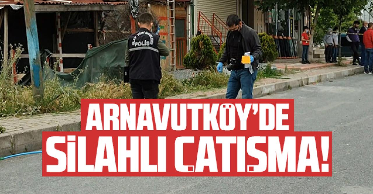 Arnavutköy'de silahlı çatışma: 2 yaralı