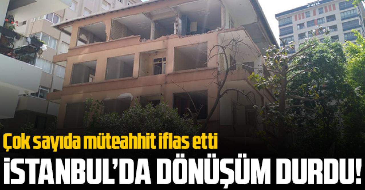 Dönüşüm durdu!