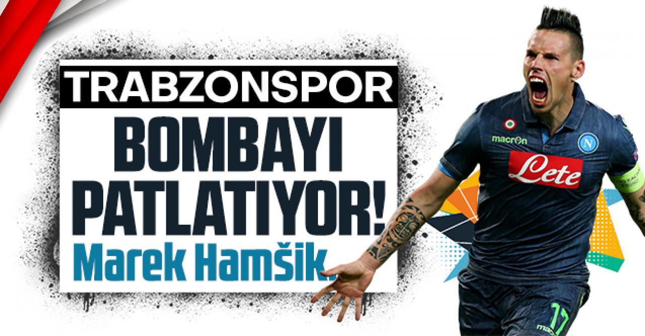 Trabzonspor bombayı patlatıyor! Marek Hamšik'te son gelişmeler...