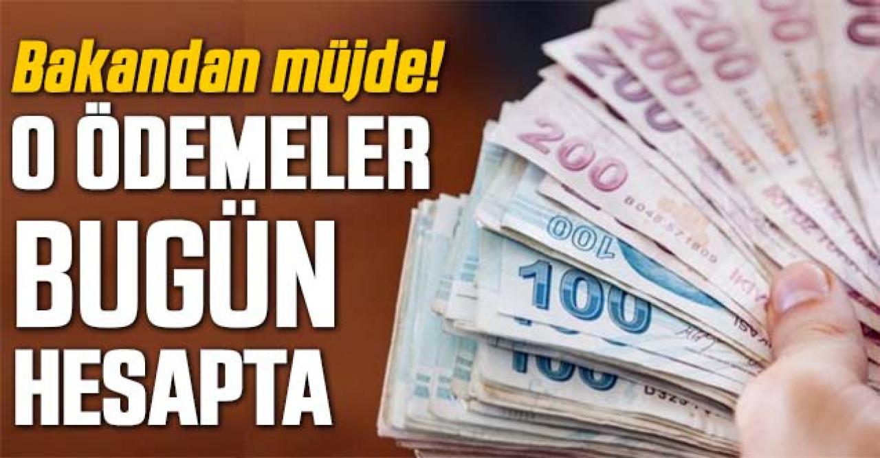 Bakan Bilgin'den müjdeli haber