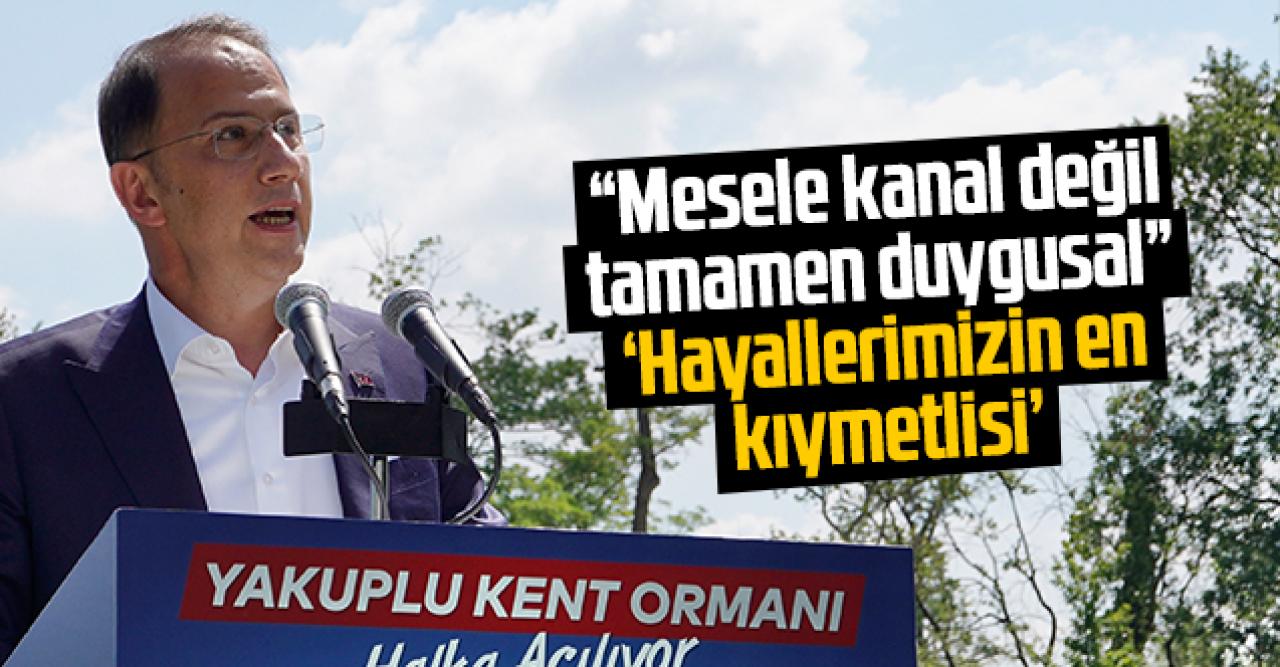 Mesele kanal değil tamamen duygusal!