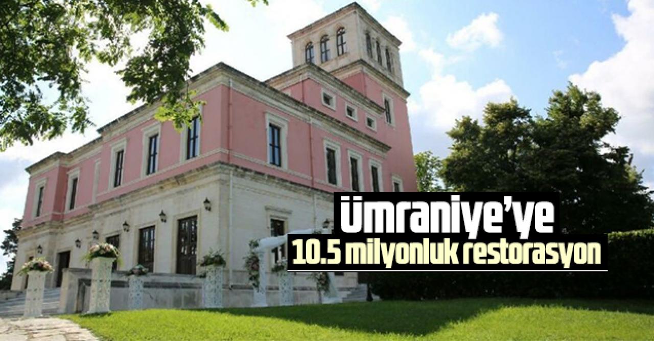 10.5 milyonluk yeni restorasyon