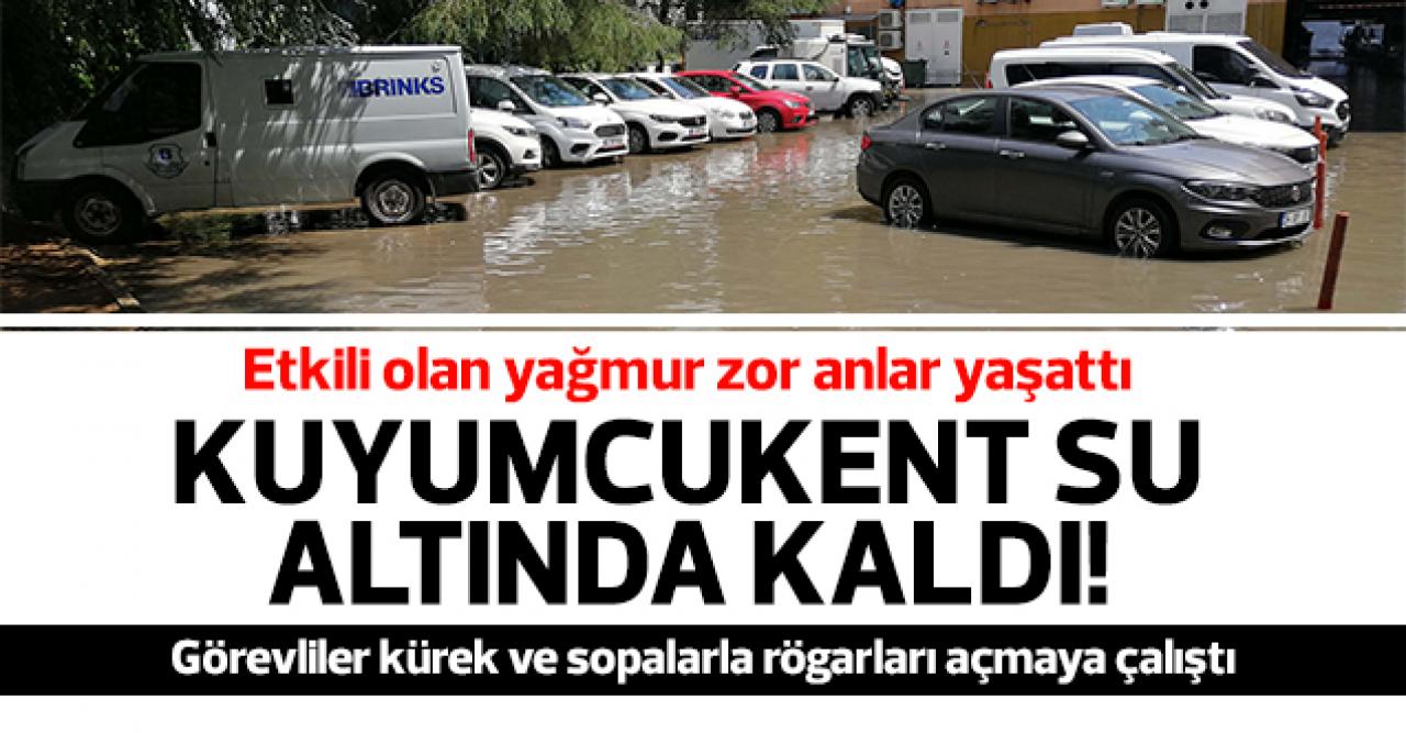 Kuyumcukent su altında kaldı