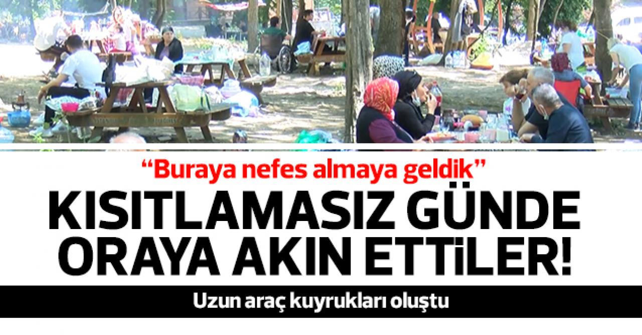 Buraya nefes almaya geldik!