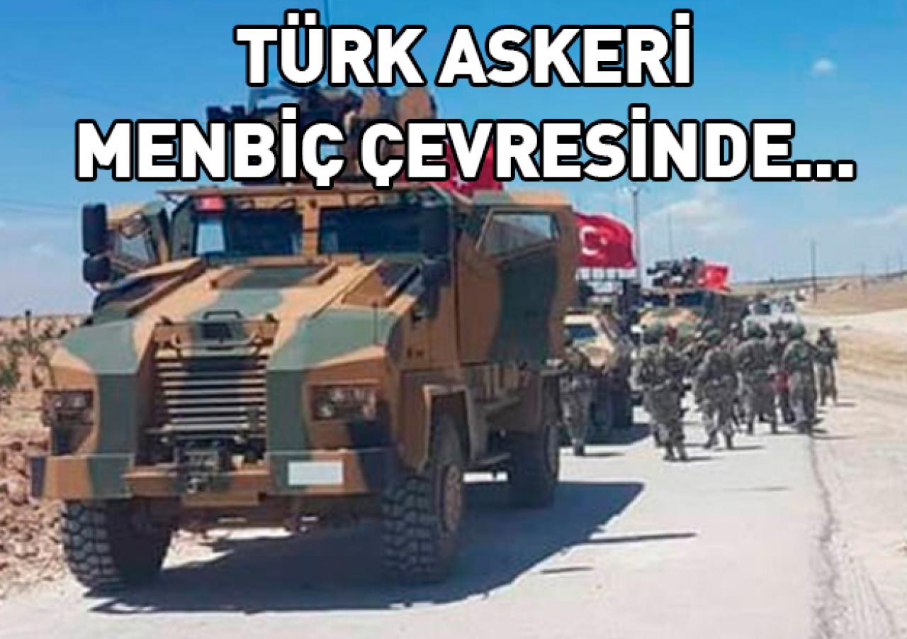 Türk askeri Menbiç çevresinde