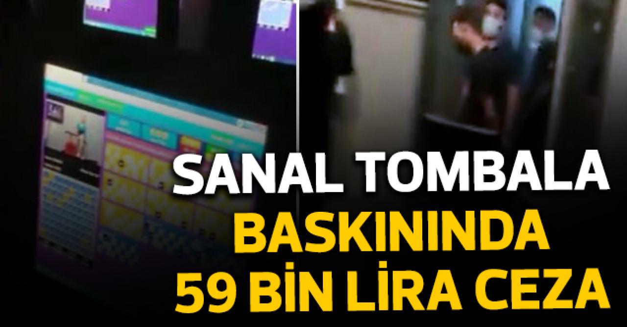 Avcılar'daki sanal tombala baskınında 59 bin lira ceza