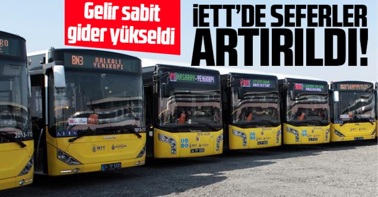 İETT'de seferler artırıldı