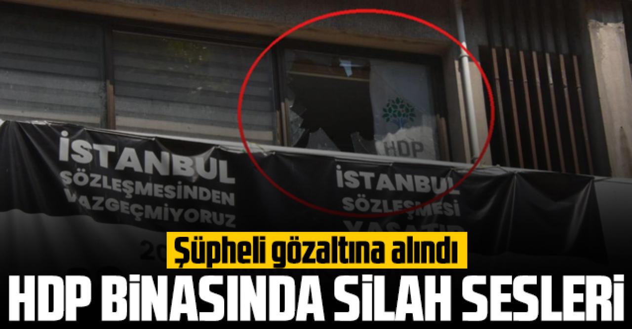 HDP Başkanlığı'nun bulunduğu binaya silahlı saldırı