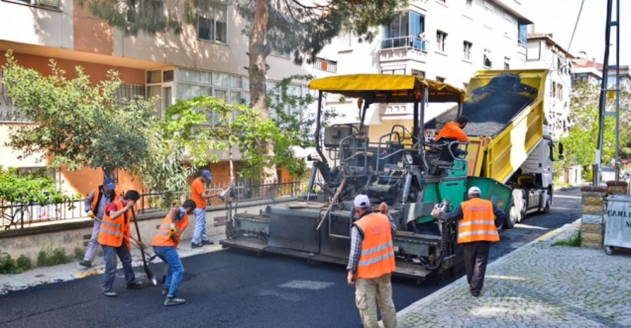 Maltepe’de bozuk yola geçit yok