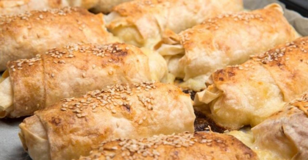 Gelinim Mutfakta kıymalı sebzeli börek ve naneli ayran tarifi, malzemeleri ve yapılışı