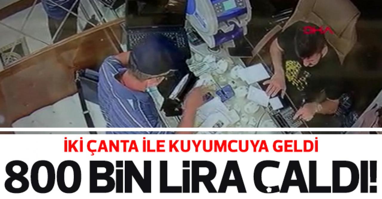 Kuyumcuda 800 bin liralık soygun!