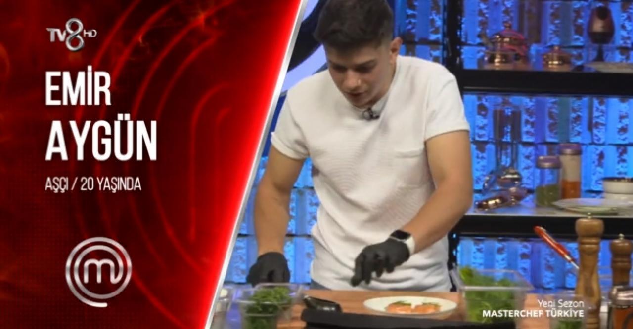 Masterchef Emir Aygün kimdir? Kaç yaşında ve nereli? Instagram hesabı