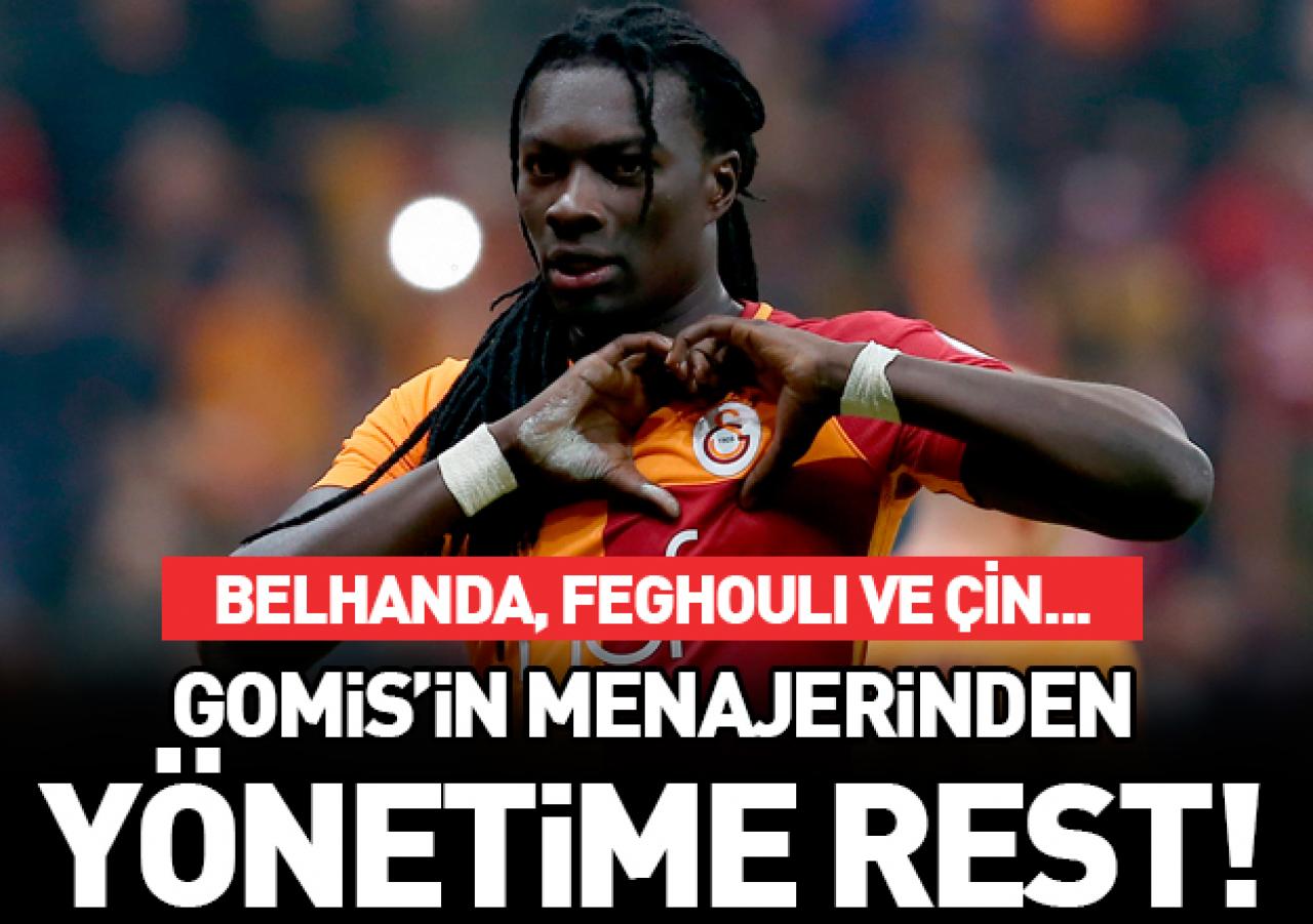 Gomis'in menajerinden Belhanda, Feghouli ve Çin resti