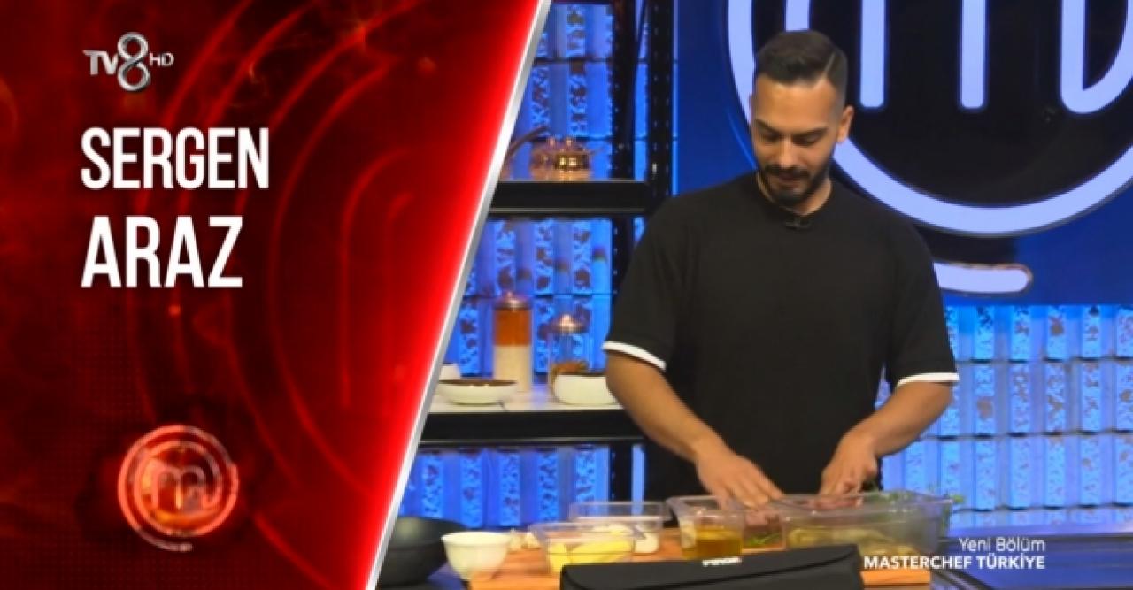 Masterchef Sergen Araz kimdir? Kaç yaşında ve nereli? Instagram hesabı