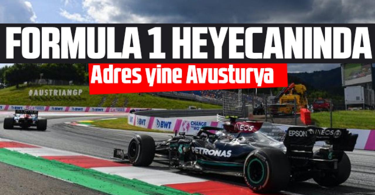 2021 Formula 1 (F1) Avusturya GP Grand Prix'i  (yarışı), antrenman ve sıralama turları saat kaçta ve hangi kanalda?