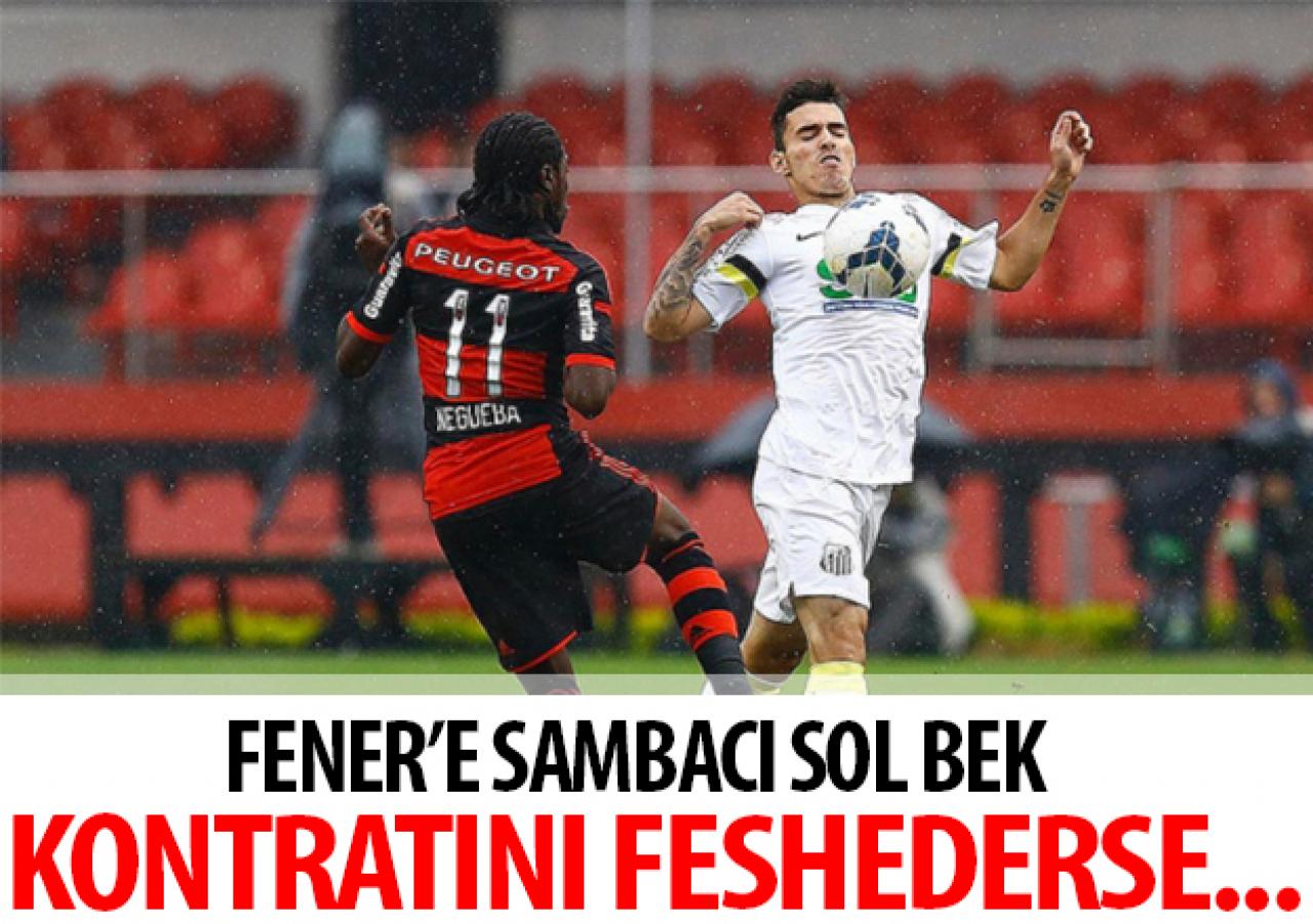 Fener'e sambacı sol bek