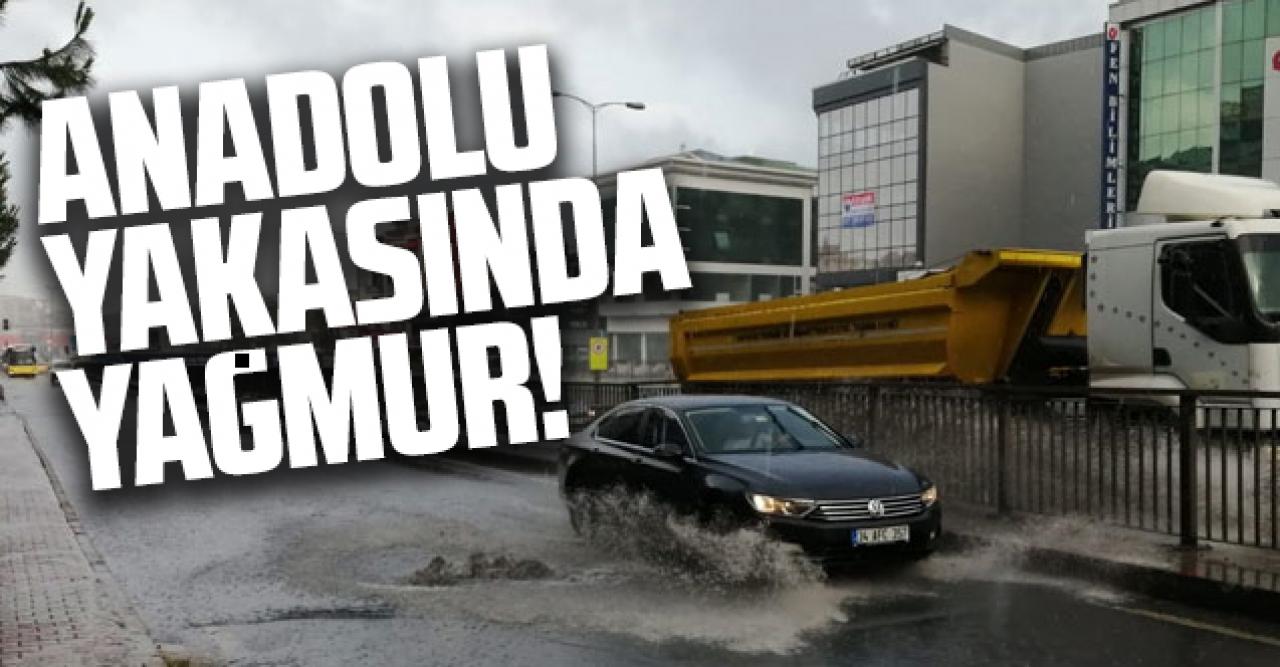 Anadolu yakasında yağmur