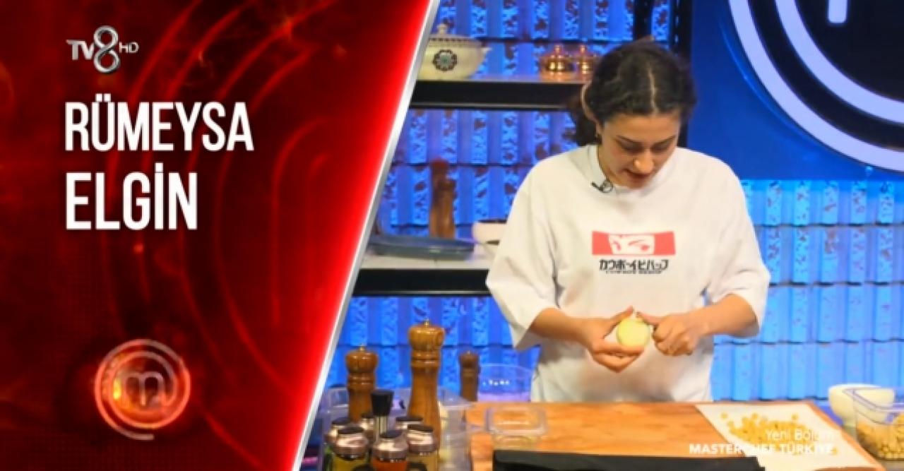 Masterchef Rümeysa Elgin kimdir? Kaç yaşında, nereli ve Instagram hesabı