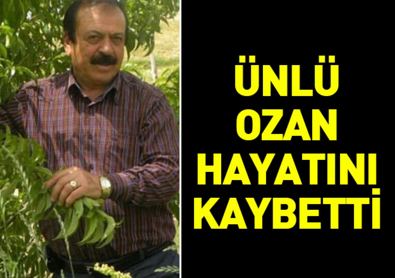 Ünlü halk ozanı Ali Kızıltuğ hayatını kaybetti