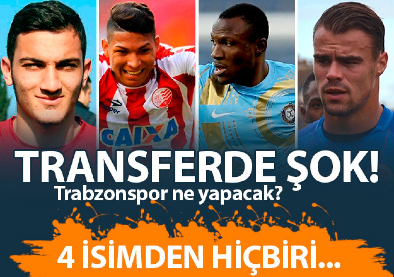 Trabzonspor'da transfer çıkmazı!