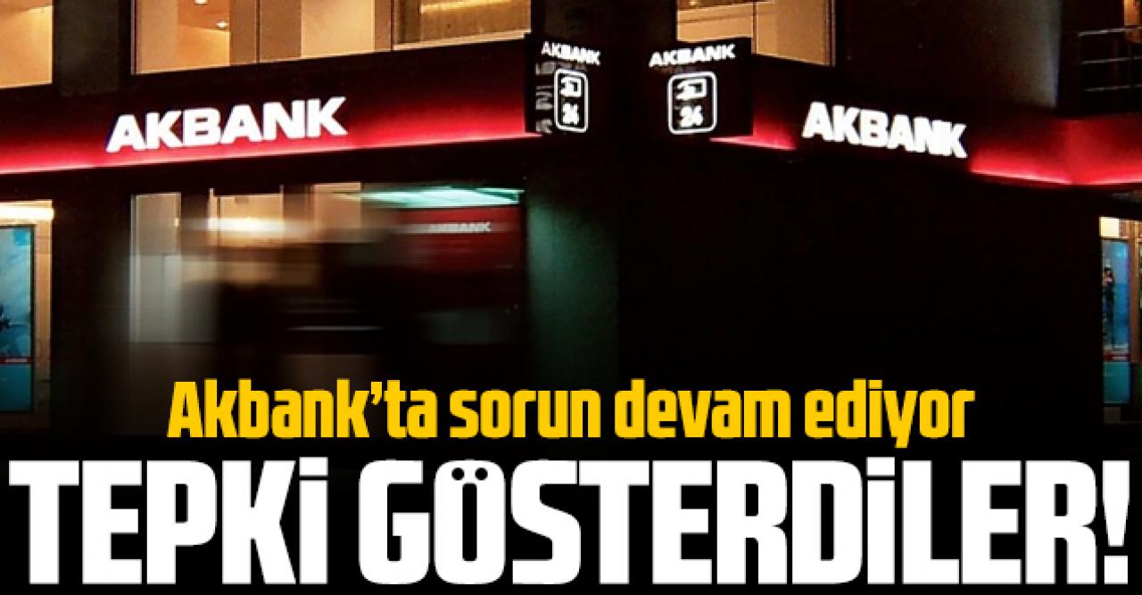 Akbank’ta teknik sorun çözülemedi