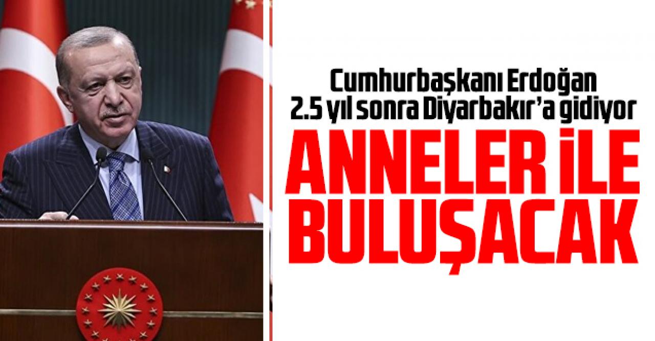 Cumhurbaşkanı Erdoğan evlat nöbetindeki ailelerle buluşacak