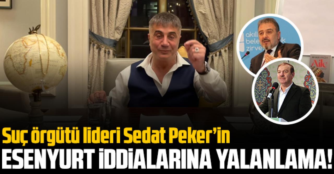 Sedat Peker'in Esenyurt iddialarına Ali Murat Alatepe'den yalanlama!