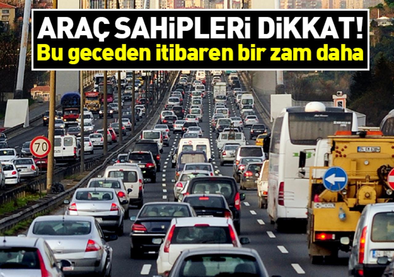 Benzine bir zam daha!