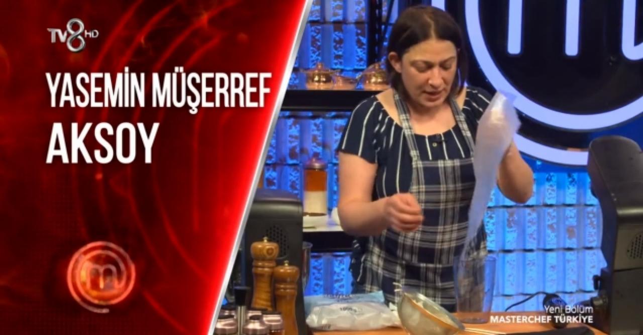 Masterchef Yasemin Müşerref Aksoy kimdir? Kaç yaşında, nereli ve Instagram hesabı