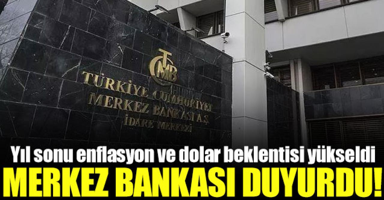 Dolar 9 liraya yaklaşacak! Merkez Bankası beklentilerini yükseltti