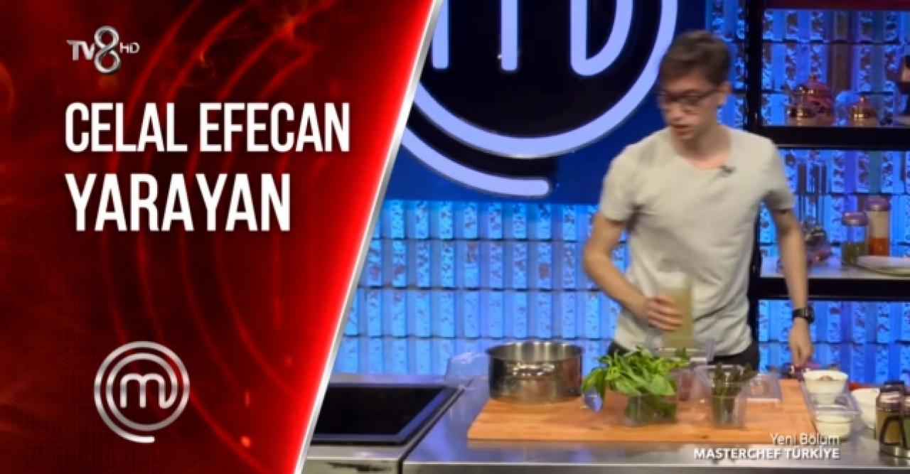 Masterchef Celal Efecan Yarayan kimdir? Kaç yaşında, nereli ve Instagram hesabı