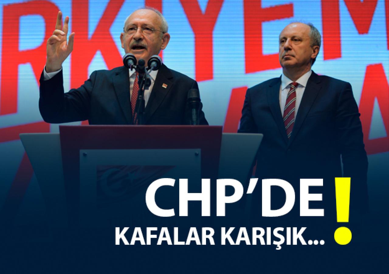 CHP’de kafalar karışık