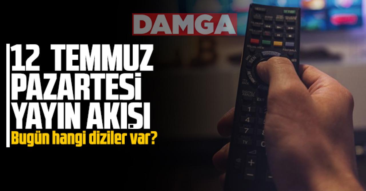 12 Temmuz Pazartesi Atv, Kanal D, Show Tv, Star Tv, FOX Tv, TV8, TRT1 ve Kanal 7 yayın akışı - 12 Temmuz TV'de neler var?