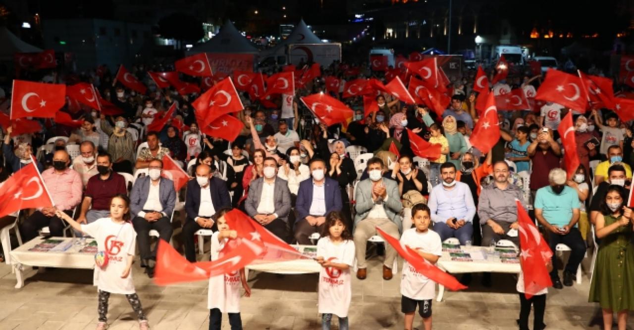 Bağcılarlı çocuklar 15 Temmuz’a sahip çıktı