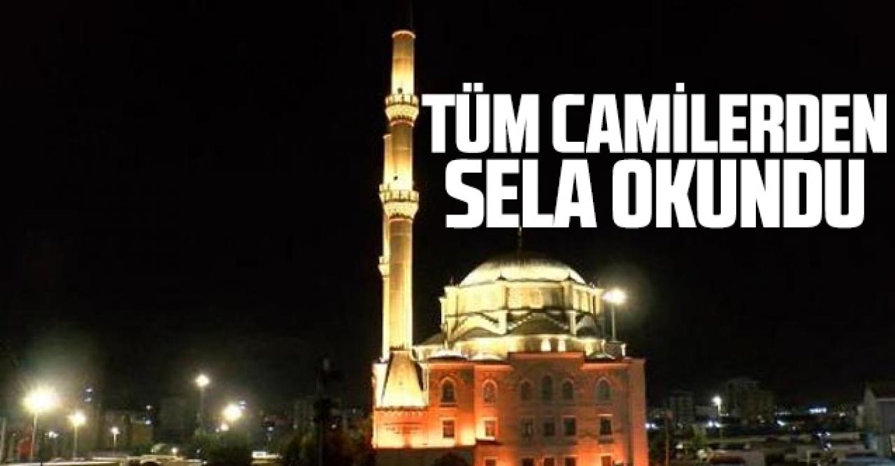 15 Temmuz'un 5. yıl dönümünde tüm camilerden sela okundu