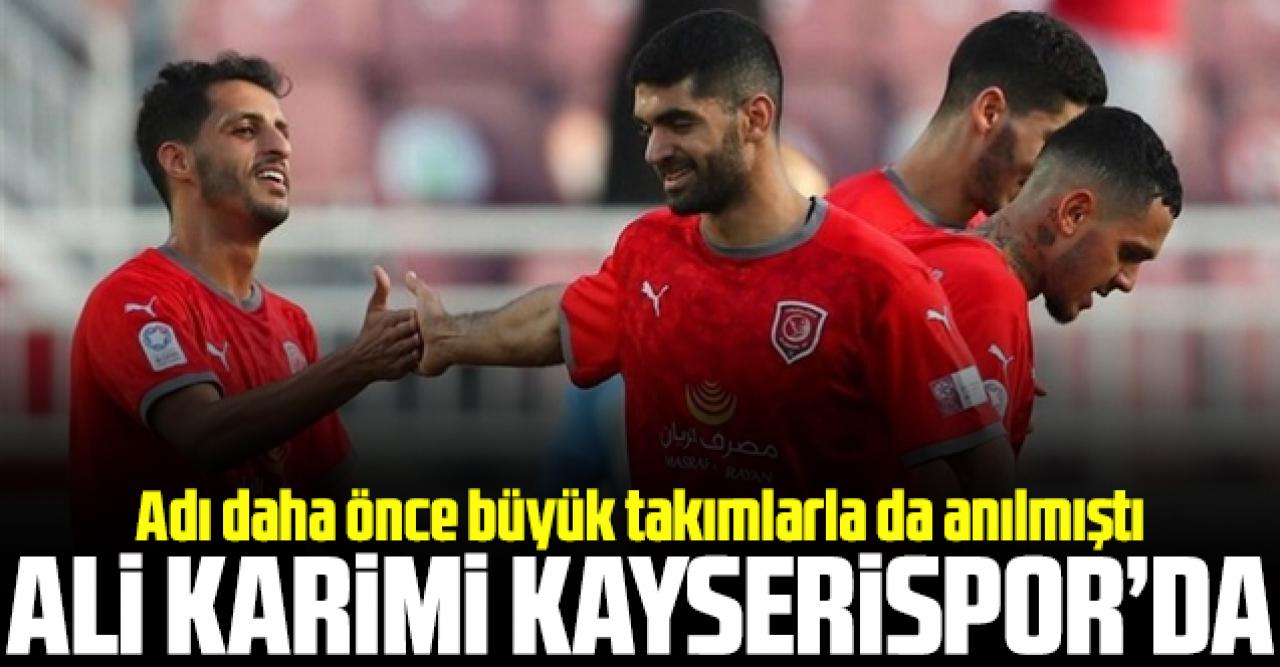 Kayserispor'dan Ali Karimi bombası! Ali Karimi kimdir, kaç yaşında, nereli ve hangi takımlarda oynadı