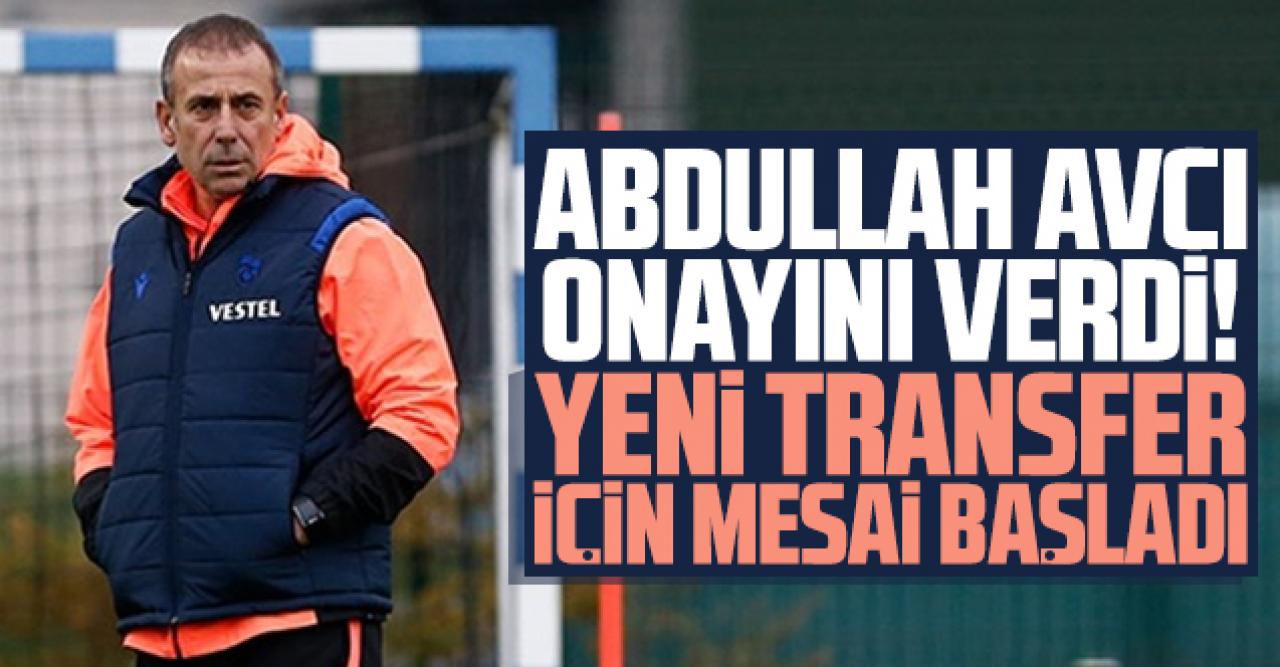 Trabzonspor'da yerli operasyonu! Abdullah Avcı onay verdi, görüşmeler başladı