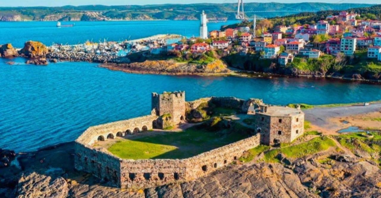 Rumeli Feneri Kalesi ahıra döndü!