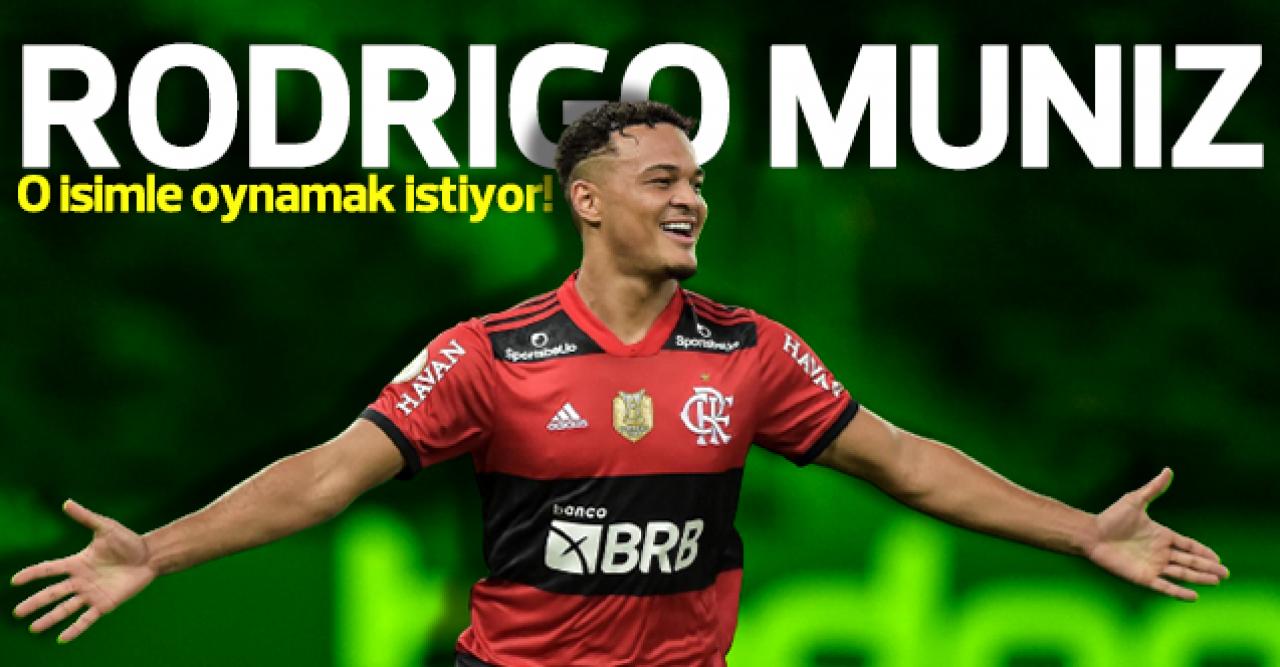 Rodrigo Muniz Mesut Özil ile oynamak istiyor