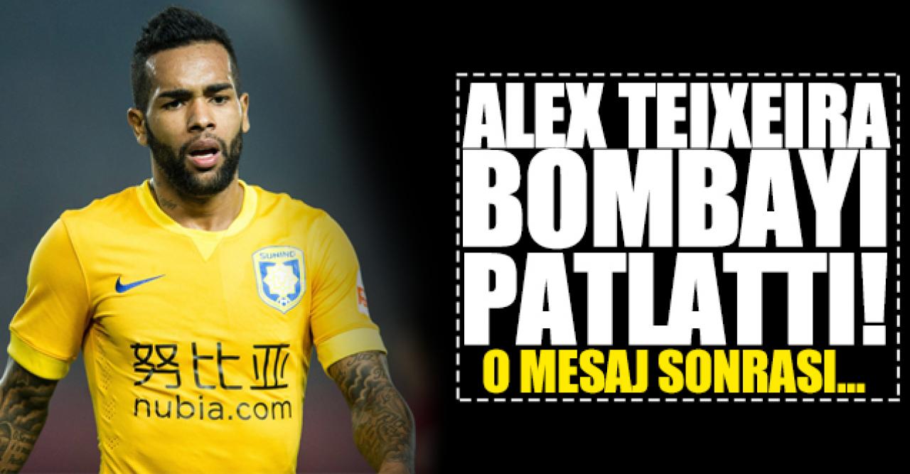 Alex Teixeira'dan flaş Beşiktaş paylaşımı